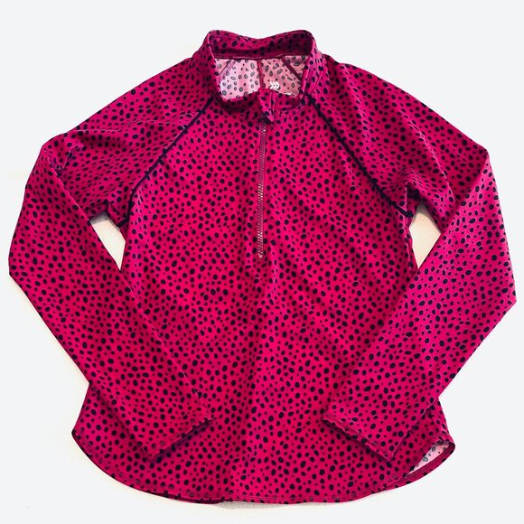 All in Motion rash guard Women's Medium pink stretch beach activewear sports - Picture 1 of 7